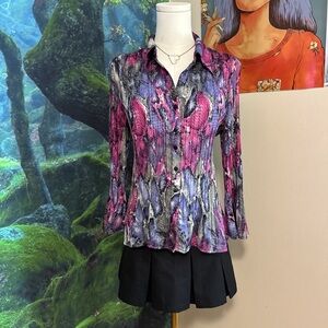 Vintage allison taylor snake print